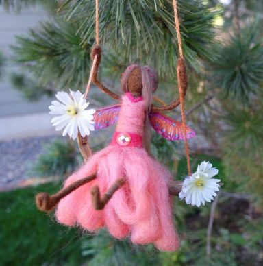 Fiber Art Fairies