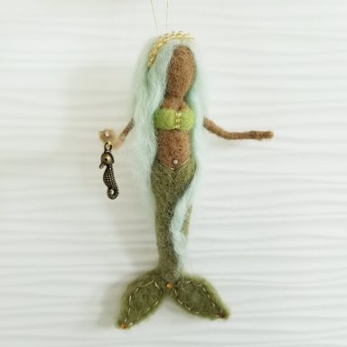 Fiber Art Mermaids