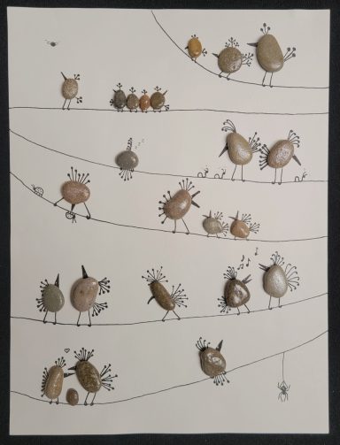 Rock Birds Art